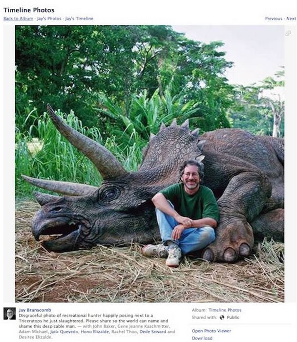 Стивен Спилберг - убийца динозавров.