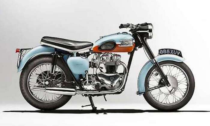 Мотоцикл 1959 Triumph T120 Bonneville.