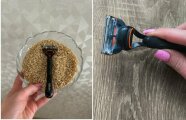 Как бритвенный станок поможет спасти ламинат: 7 способов нестандартного использования бритвы в быту