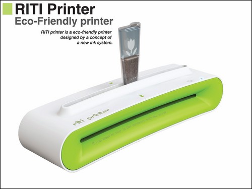 Принтер RITI – печать на кофейной гуще.