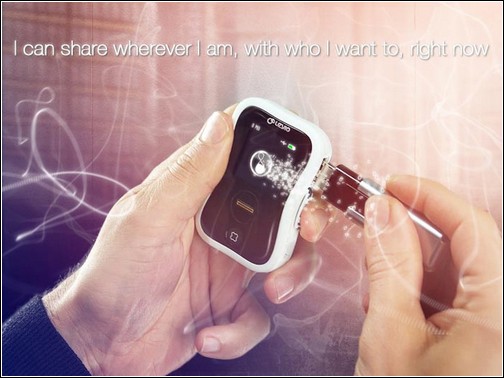 Leyio Personal Share Device - Leyio и флэшка.