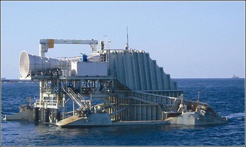 Волновая электростанция Oceanlinx.