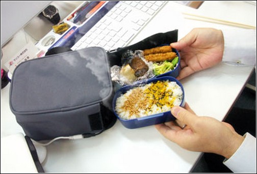 Thanko USB Powered Lunchbox - еда с подогревом.