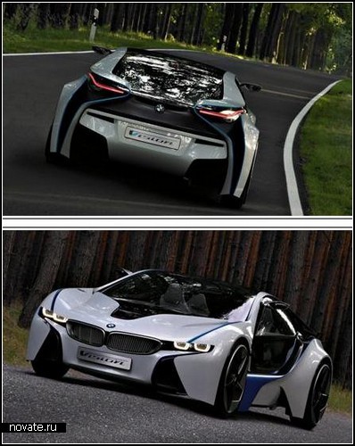 Экологически чистый концептуальный спорткар Vision EfficientDynamics от BMW
