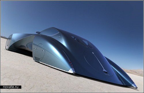 Фантастический концептуальный автомобиль Bugatti Stratos