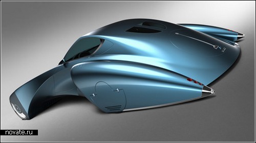 Фантастический концептуальный автомобиль Bugatti Stratos