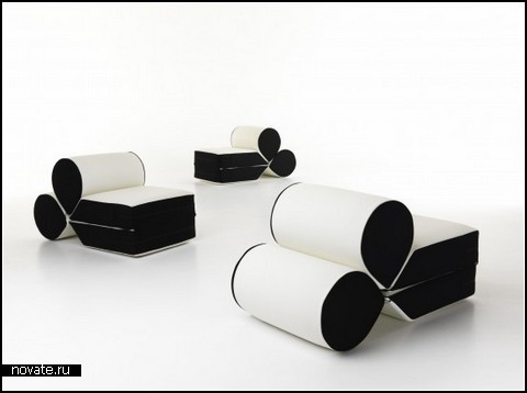 Многофункциональный диван-*капелька* от Леонардо Перуджи (Leonardo Perugi)