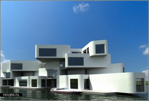 Плавающие апартаменты Citadel Complex от Waterstudio
