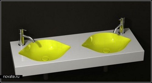 Коллекция цитрусовых умывальников Lemon Sink