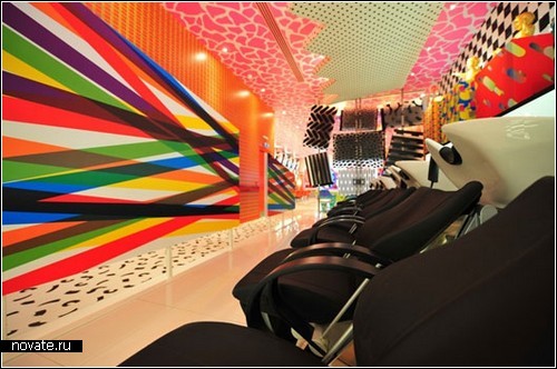 Салон-парикмахерская Style Club с креативным интерьером