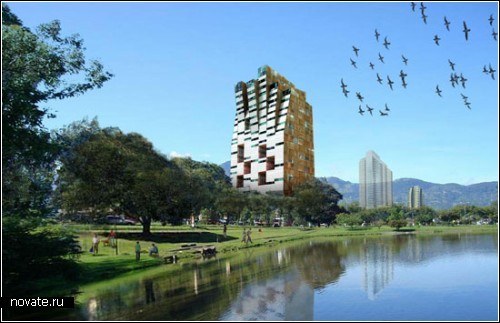 Универсальный дом-башня в Коста-Рике от moho architects. Проект