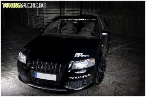 Audi S3 Evo от Artevo - стиль и грация черной кошки