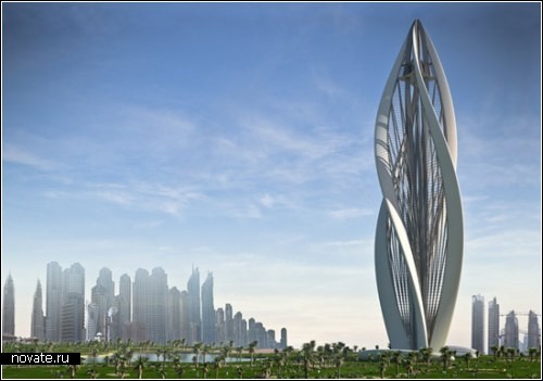 Blossoming Dubai. Небоскреб-бутон для конкурса в Дубае