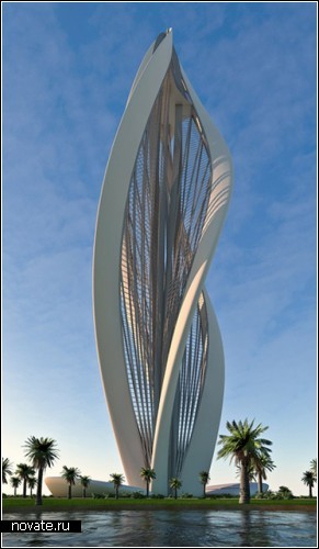 Blossoming Dubai. Небоскреб-бутон для конкурса в Дубае