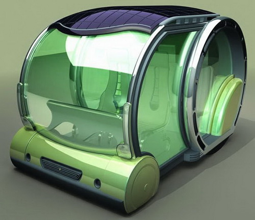Зеленая и веселая - такова машина-2030