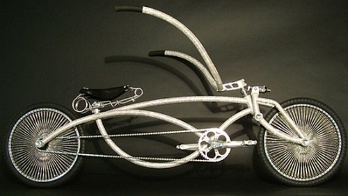 Кристально-сверкающий велосипед
