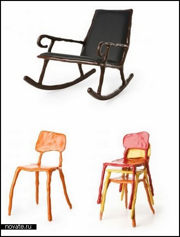 Глиняная мебель Clay Furniture от Maarten Baas