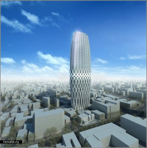 Небоскреб Dorobanti tower в Бухаресте. Проект Zaha Hadid Architects