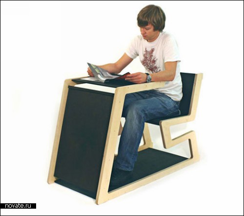 Ecobank. Компактная мебель для учебных классов