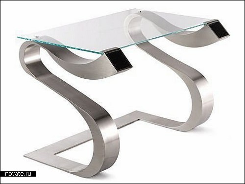 Обзор дизайнерских столиков со стеклянной столешницей