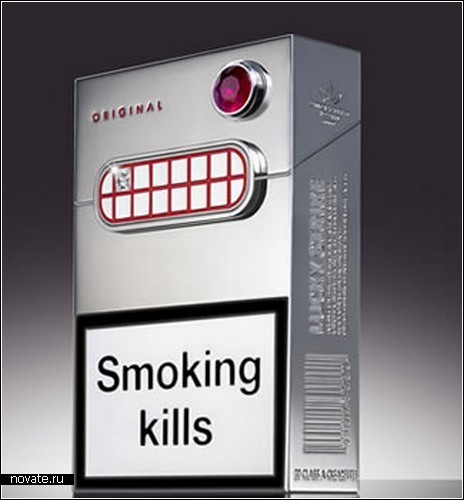 Обзор креативных сигаретных упаковок