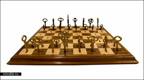 Skeleton Key Chess Set - шахматы-отмычки от Дэйва Пикетта (Dave Pickett)