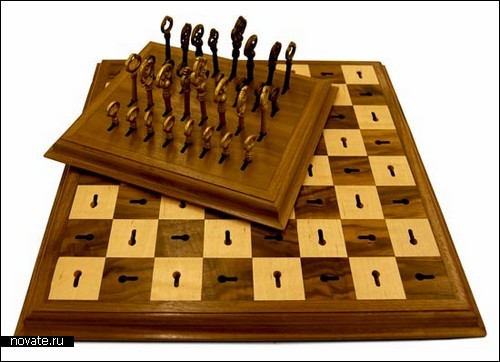 Skeleton Key Chess Set - шахматы-отмычки от Дэйва Пикетта (Dave Pickett)