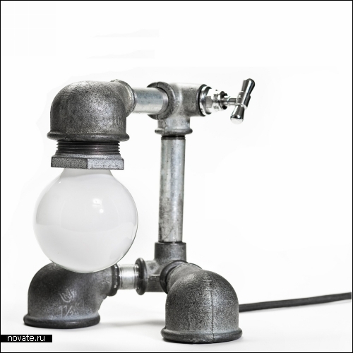 Kozo lamps - серия *сантехнических* настольных ламп от Design2009