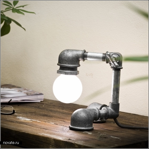 Kozo lamps - серия *сантехнических* настольных ламп от Design2009