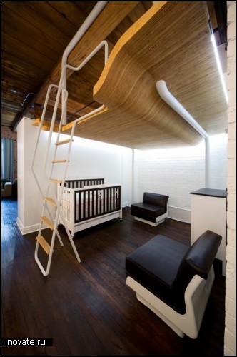 *Летающая кровать* от L. McComber Architects