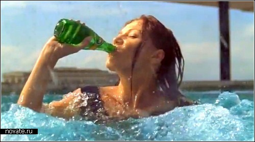 Креативная рекламная кампания минеральной воды Perrier
