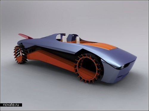 Концептуальный автомобиль Phoenix. Проект дизайнеров Niels Grubak Iversen и David Gonсalves