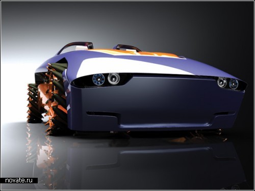 Концептуальный автомобиль Phoenix. Проект дизайнеров Niels Grubak Iversen и David Gonсalves
