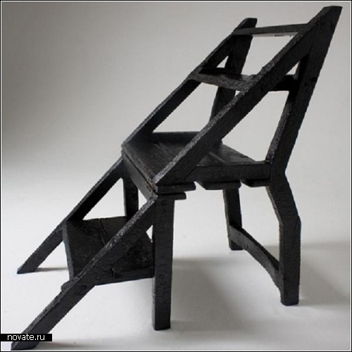 Дизайнерское оправдание сгоревшей мебели. Проект Pre-Burned Furniture от Camillo Vanacore