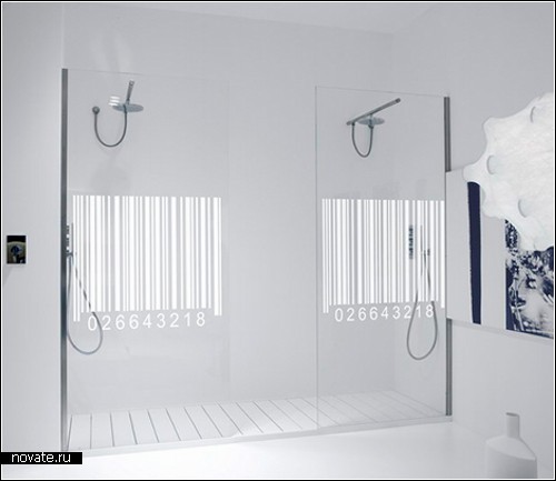 Shower Box design от Антонио Лупи. Декор для ванной комнаты