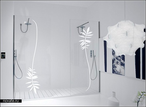 Shower Box design от Антонио Лупи. Декор для ванной комнаты