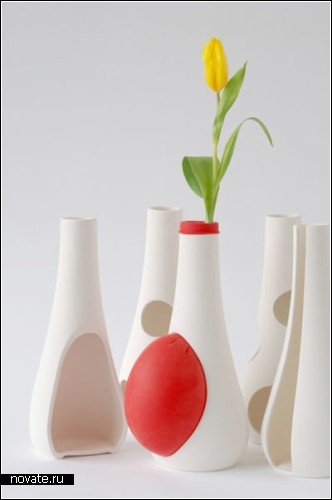 Дизайнерские Swell vases от Аники Энгельбрехт (Anika Engelbrecht )