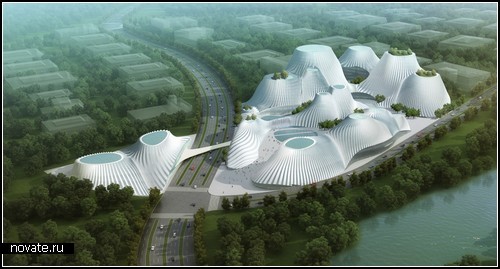 Проект Taichung Convention Center от MAD Architects