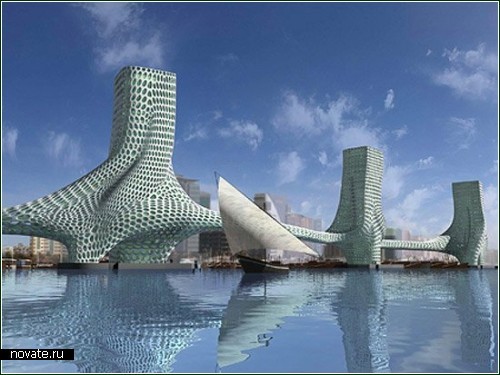 Три многоэтажных грации для Дубая. Проект студии NOX
