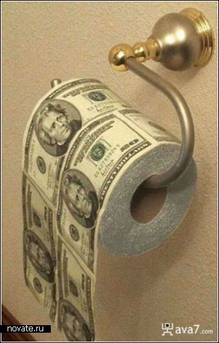 Креативная туалетная бумага