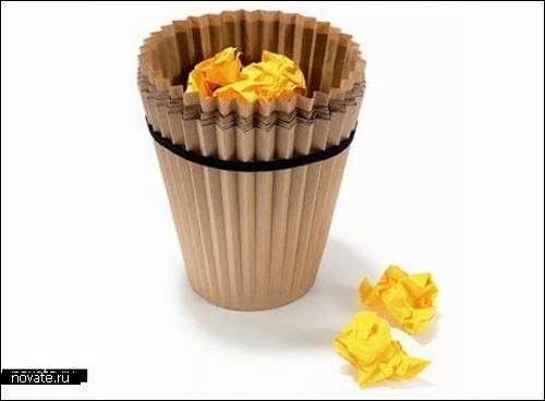 Обзор креативных корзин для мусора
