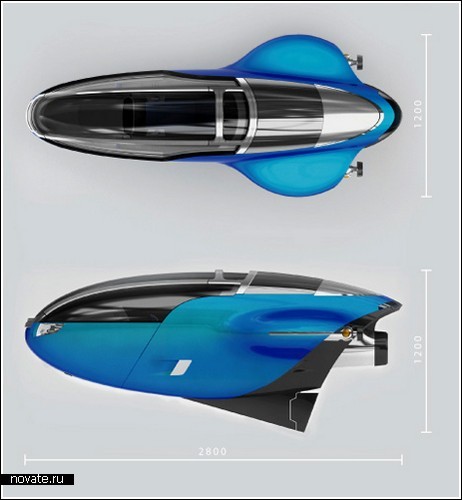 Подводное судно из будущего