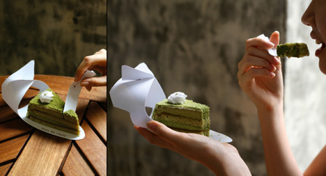 тарелка для кекса от Junk-Suk Choi