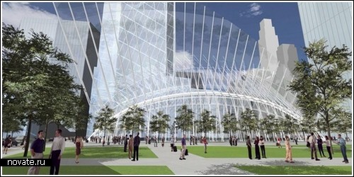 Проект транспортного узла от Santiago Calatrava