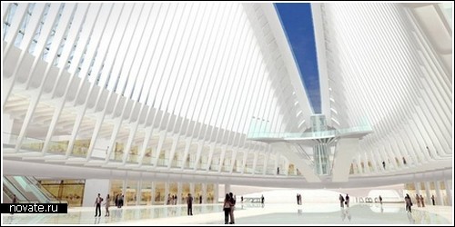 Проект транспортного узла от Santiago Calatrava