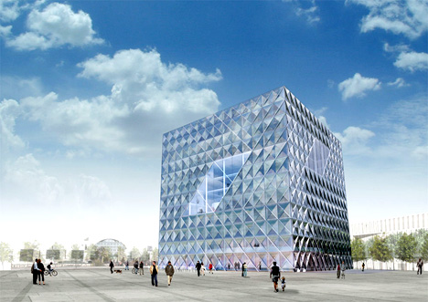 здание «Куб» от компании 3XN