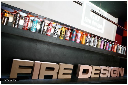 Креативные огнетушители от Fire Design