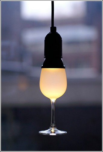 «Свет в стакане» для романтического вечера