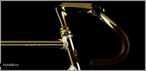 Самый дорогой в мире велосипед из золота
