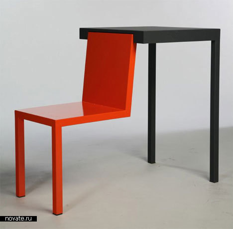Стул и стол от Melvin Ong